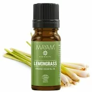 Ulei esential de Lemongrass, Bio, 10ml, Mayam