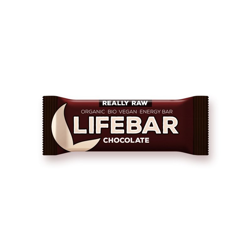 Lifebar baton cu ciocolata raw bio 47g