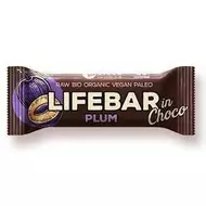 Lifebar baton cu prune in ciocolata raw bio 40g PRET REDUS-picture