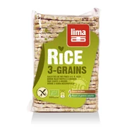 Rondele de orez expandat cu 3 cereale bio 130g Lima - PRET REDUS-picture