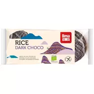 Rondele din orez expandat cu ciocolata neagra bio 100g Lima - PRET REDUS-picture