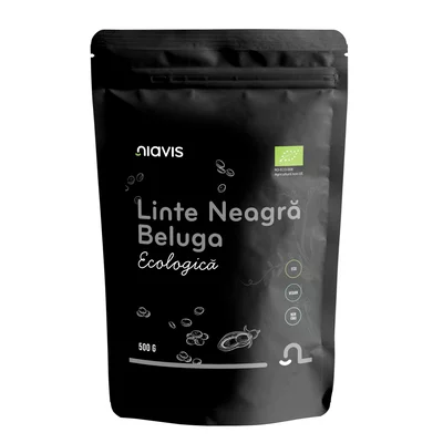 Linte Neagra Beluga Bio 500g, Niavis
