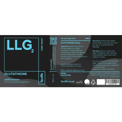 Lipolife - Glutation lipozomal 150 ml