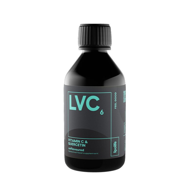 Lipolife LVC6 - complex lipozomal de Vitamina C si Quercitin 250ml