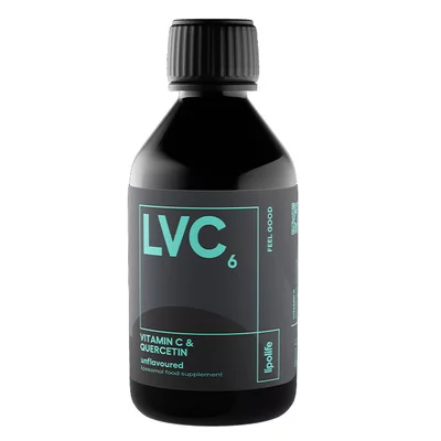 Lipolife LVC6 - complex lipozomal de Vitamina C si Quercitin 240ml