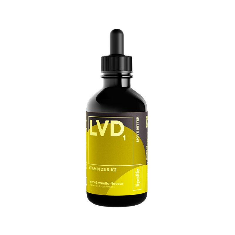 LVD1 Vitamina D3 si K2 lipozomala, 60ml, Lipolife