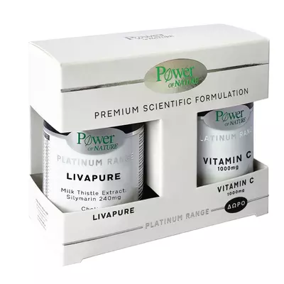 Livapure + Vitamina C 1000mg, Power Of Nature
