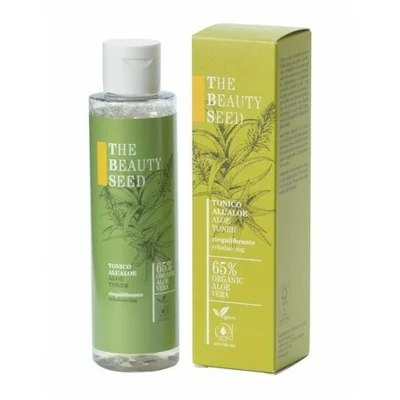 Lotiune tonica cu 65% aloe 150ml, The Beauty Seed Bioearth