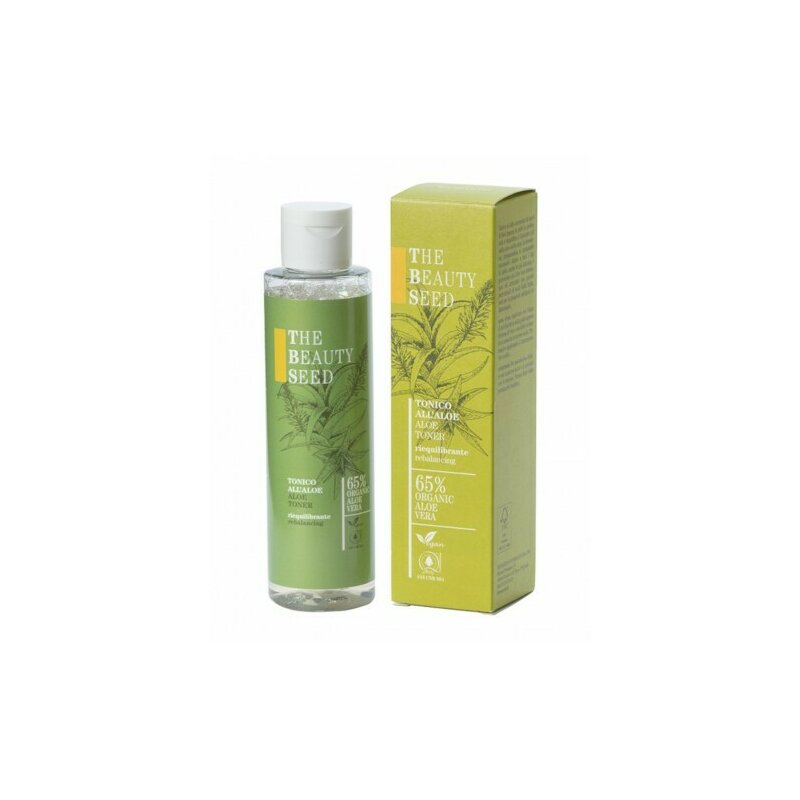 Lotiune tonica cu 65% aloe 150ml, The Beauty Seed Bioearth