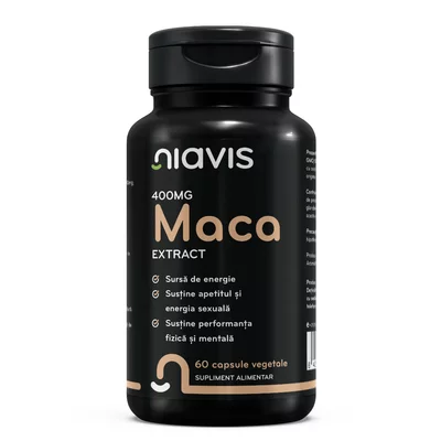 Maca Extract 400mg 60cps, Niavis