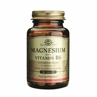 Magnesium+B6 100tb (Magneziu cu vitamina B6) SOLGAR-picture