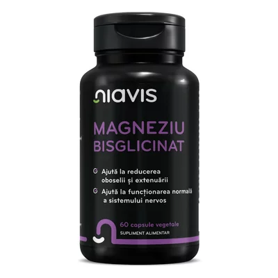 Magneziu Bisglicinat 60cps, Niavis