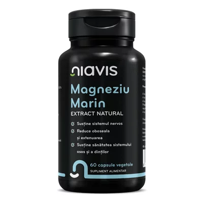 Magneziu Marin Extract Natural 60 cps, Niavis