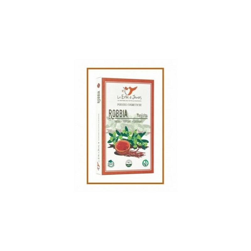 Manjistha Pudra Ayurvedica 100gr, Le Erbe di Janas
