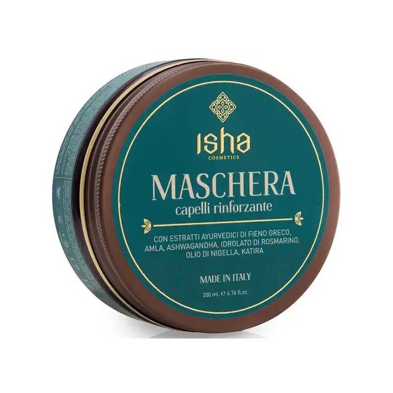 Masca de intarire a parului, 200ml, Isha