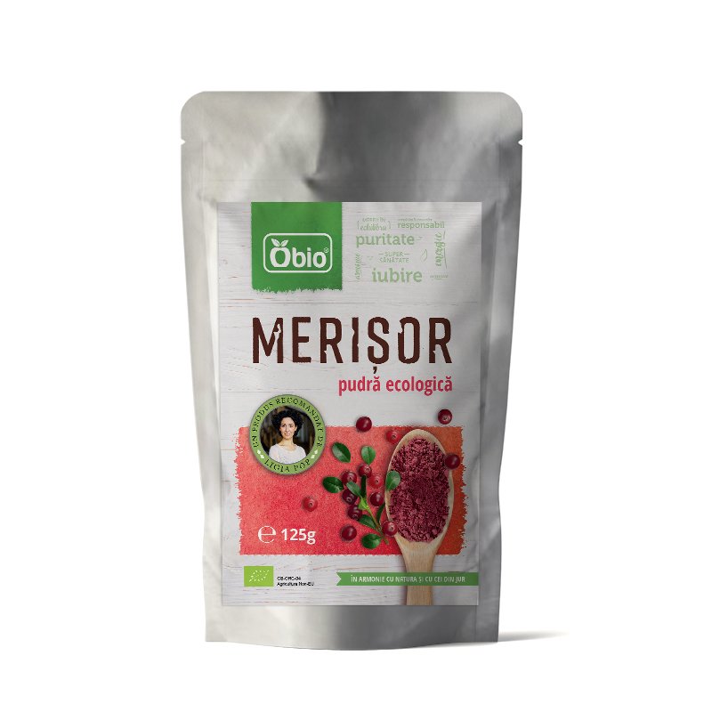 Merisor pudra bio, 125g - Obio