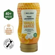 Miere tartinabila din flora salbatica a Noii Zeelande cu miere de Manuka MGO +40 MELORA, 400 g, naturala