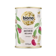 Mix din 3 tipuri de fasole boabe bio 400g Biona-picture