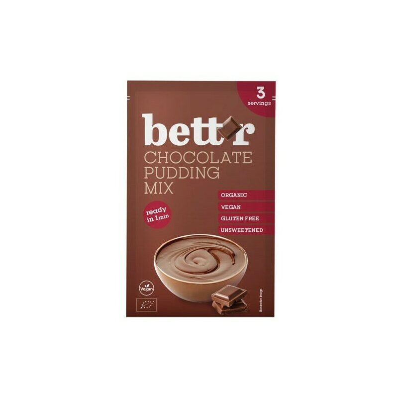 Mix pentru budinca cu ciocolata bio 30g Bettr