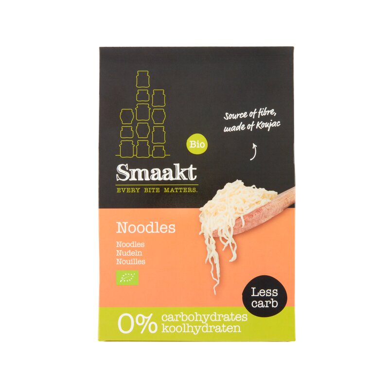 Noodles din konjac, bio, 200g, Smaakt