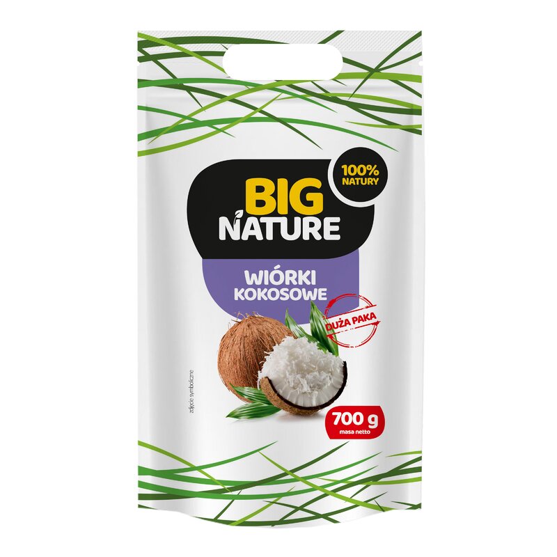 Nuca de cocos maruntita 700g Big Nature