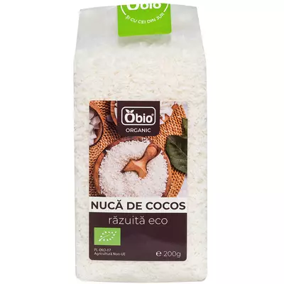 Nuca de cocos razuita bio 200g Obio