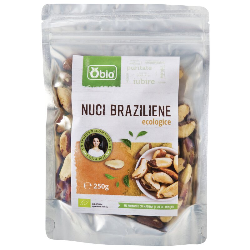 Nuci Braziliene, bio, 250g, Obio