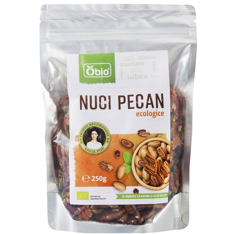 Nuci Pecan, bio, 250g - Obio