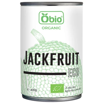Jackfruit bio 400g Obio - PRET REDUS