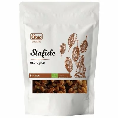 Stafide bio, 250g - Obio PRET REDUS