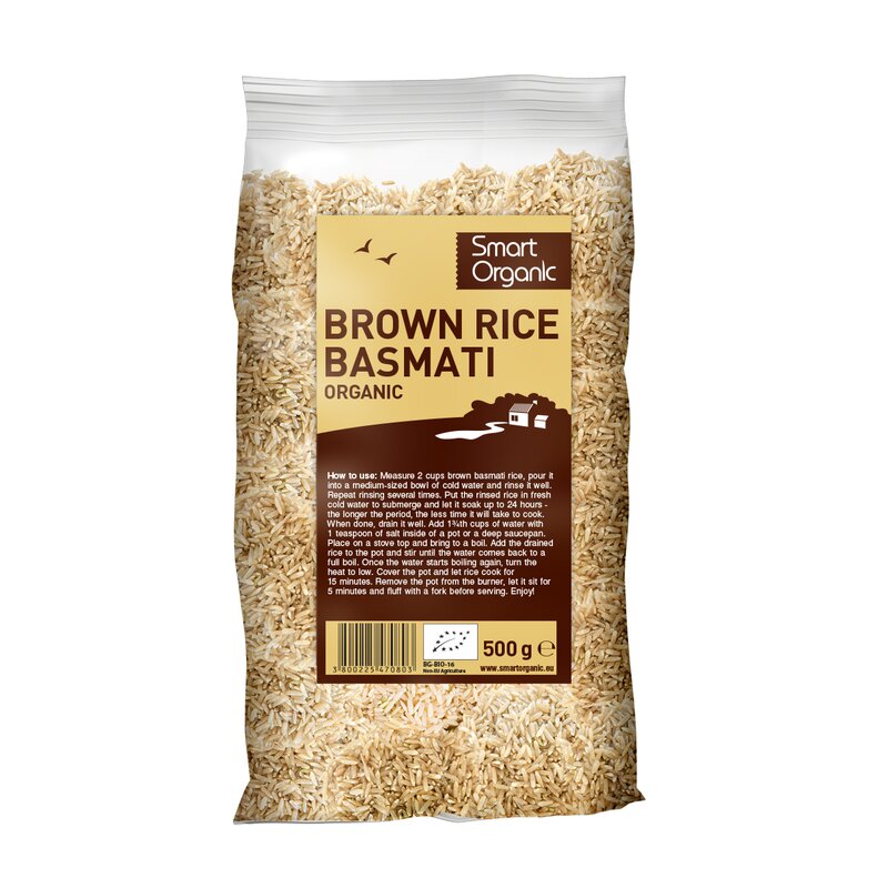 OREZ BASMATI BRUN BIO 500g BIO SO