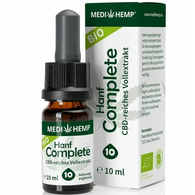 Hemp Complete 10% CBD bio, 10ml Medihemp