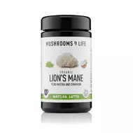 Organic Lions Mane 1000 mg Matcha Latte, 110 grame, Mushrooms4Life-picture