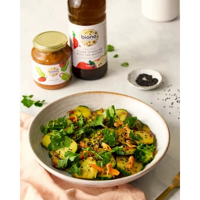 Otet din cidru de mere nefiltrat bio 750ml Biona