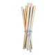 Pai din bambus pentru baut, plastic free, set 6 buc, Maistic
