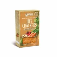 Lifecrackers raw cu legume fara sare bio 90g Lifefood