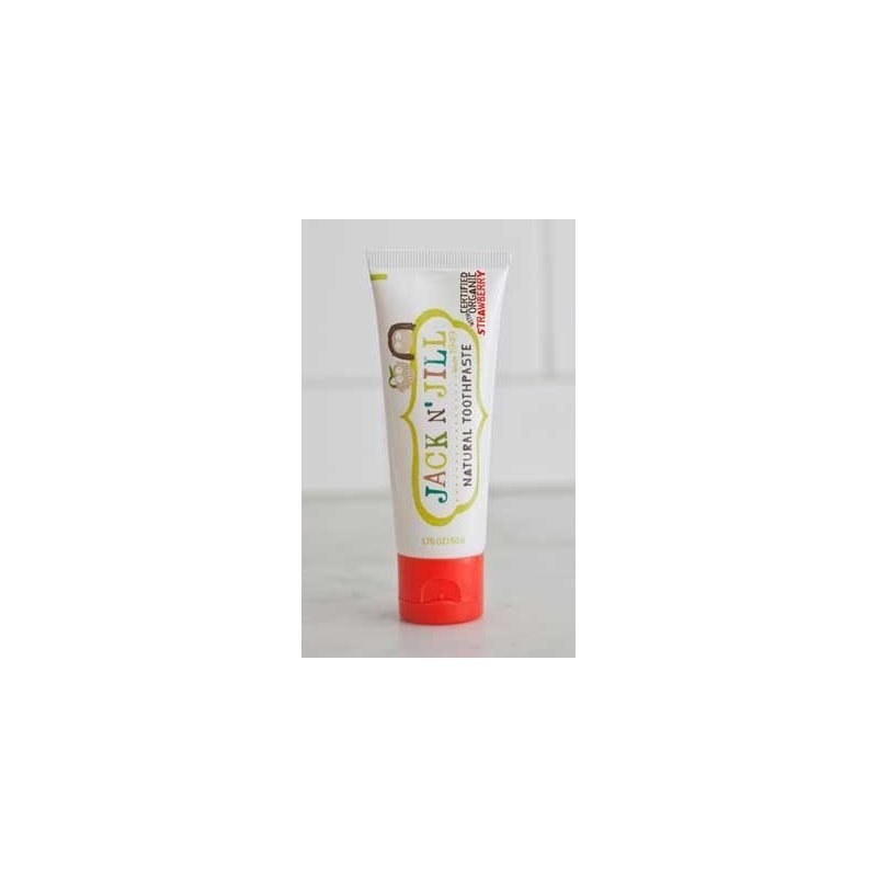 Pasta de dinti copii bio capsuni 50g - jack n jill