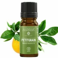 Ulei esential de Petitgrain Bio,10 ml, Mayam