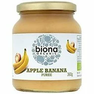 Piure de mere si banane eco, 360g, Biona