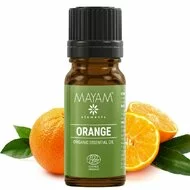 Ulei esential de portocala dulce, bio, 10 ml, Mayam