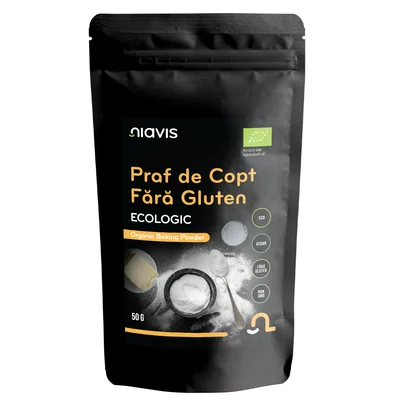 Praf de Copt fara Gluten Bio 50g, Niavis
