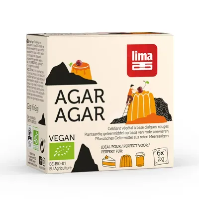 Agar agar pudra bio 6buc x 2g Lima