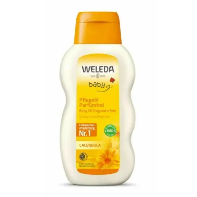 BABY Ulei de corp cu galbenele, 200ml, Weleda