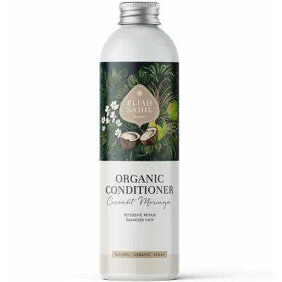 Balsam cu cocos si moringa pentru par ecologic 230ml Eliah Sahil
