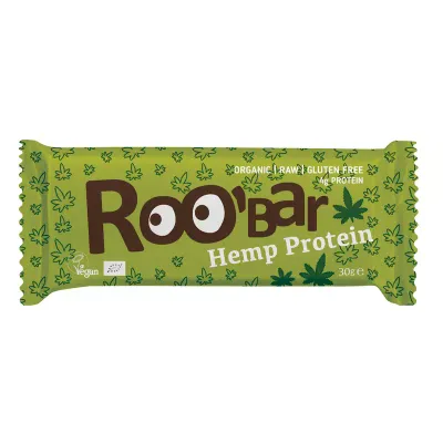 Baton cu canepa bio 30g Roobar