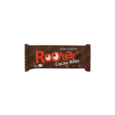 Baton raw bio cu miez de cacao si migdale 30g - PRET REDUS
