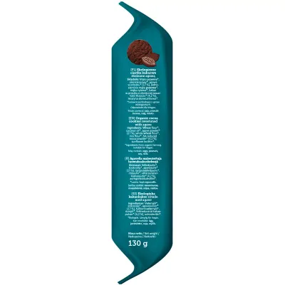 Biscuiti cu cacao indulciti cu agave bio 130g Super Fudgio