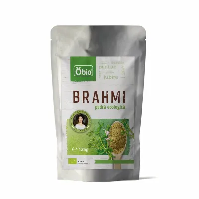 Brahmi pudra bio 125g Obio