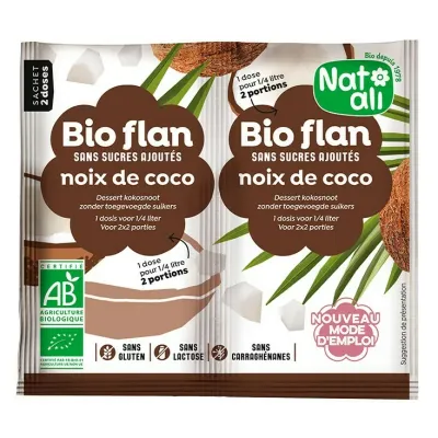Budinca de cocos bio 2 buc x 5g 10g Nat-ali