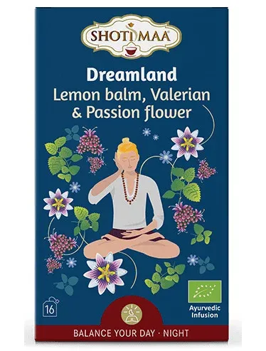 Ceai balance your day - dreamland - roinita,valeriana si passiflora bio 16dz x 2g 32g Shotimaa